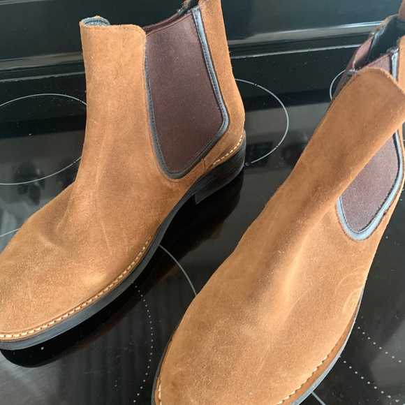 Thursday Chelsea boots tan. 8.5 Bnwot - Picture 1 of 3